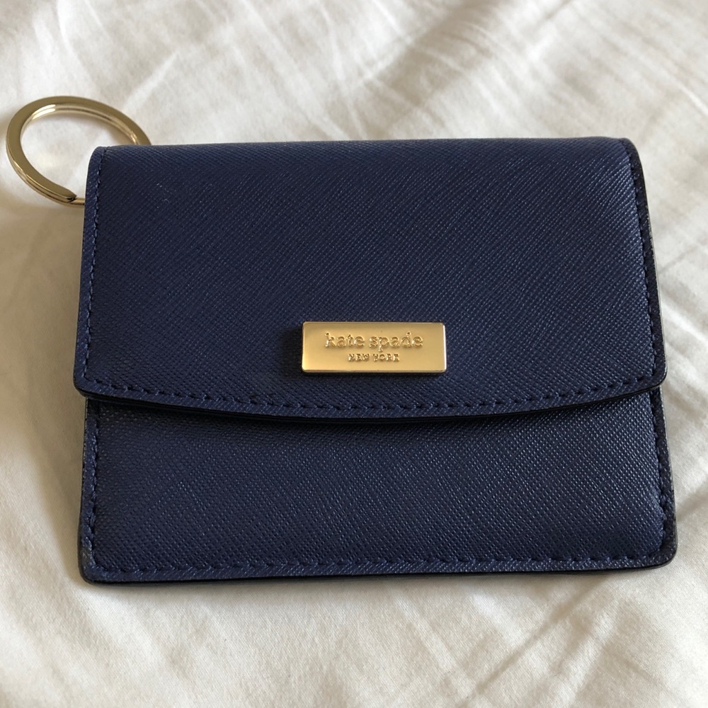 Katespade Laurel Way Petty Saffiano Leather Wallet